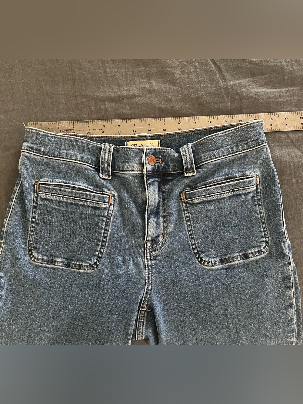 Madewell Kick OutDark Jeans - Picture 2 of 7